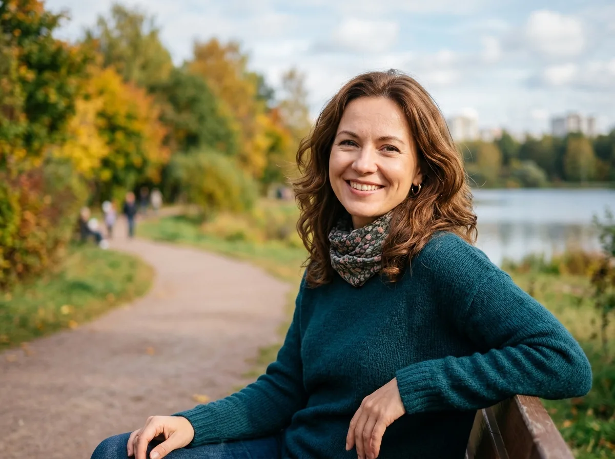 Аватар клиента Марины К. из Приморского района Санкт-Петербурга — женщина 35-40 лет, улыбается